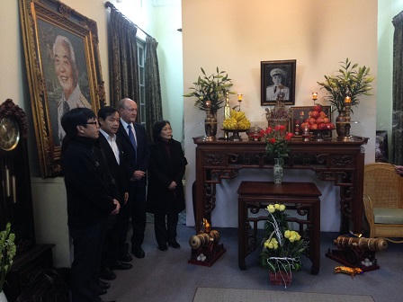 GS sử học Larry Berman muốn viết sách về cố Đại tướng Võ Nguyên Giáp